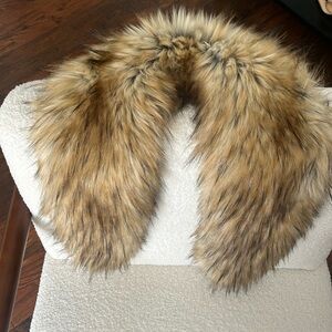 Faux fur stole